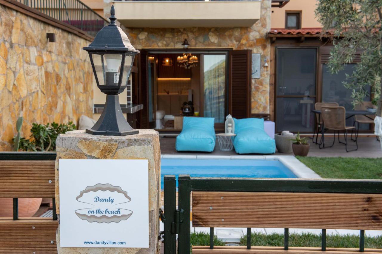 Dandy Villas Nea Roda - Melodic Waves - Private - Pool - Parking - Cellar Exteriör bild